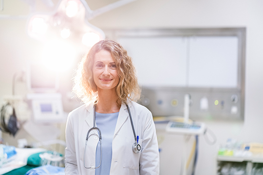 interventional radiologist